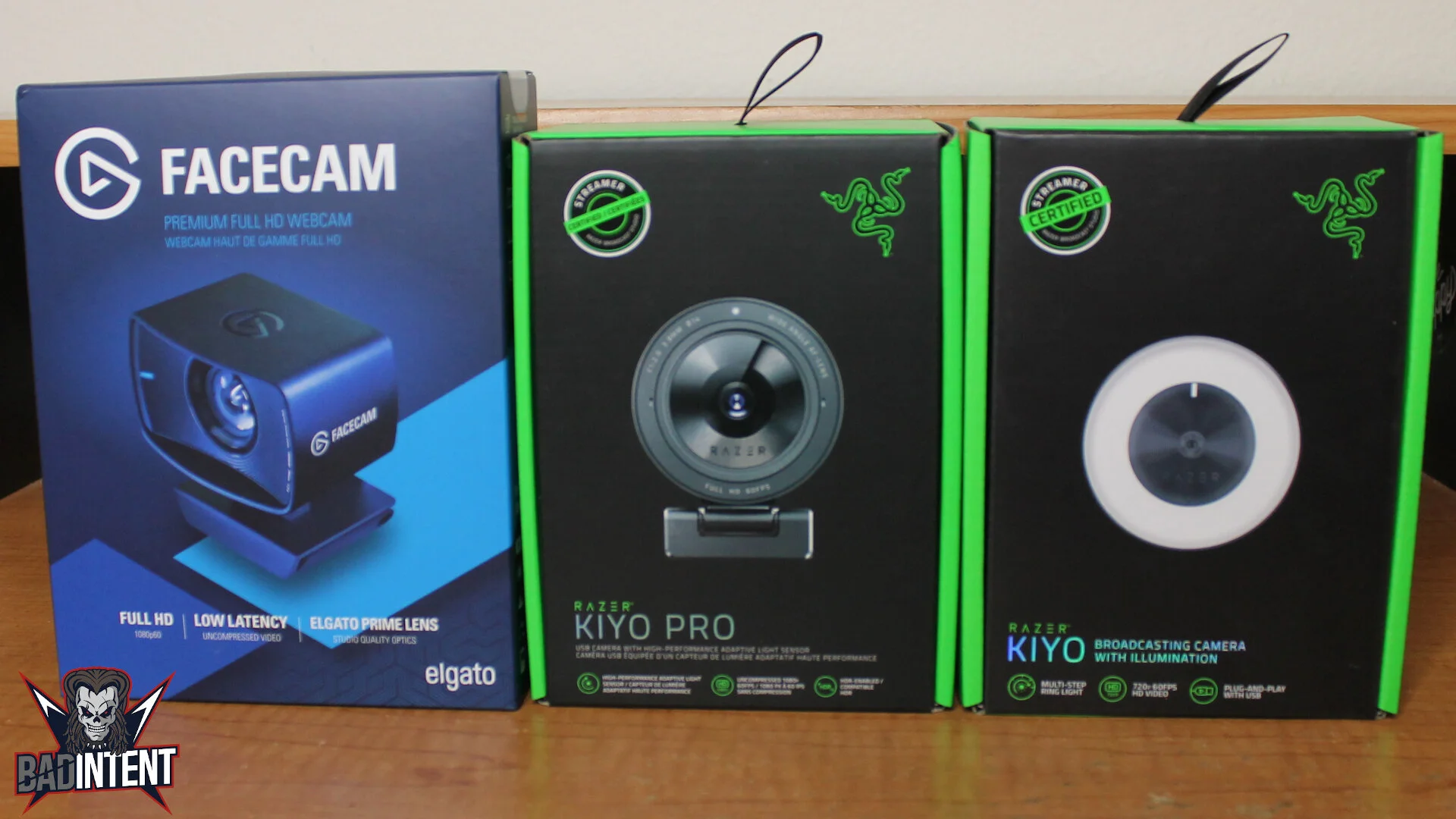 Elgato Facecam vs Razer Kiyo Pro and Razer Kiyo — Stream Tech